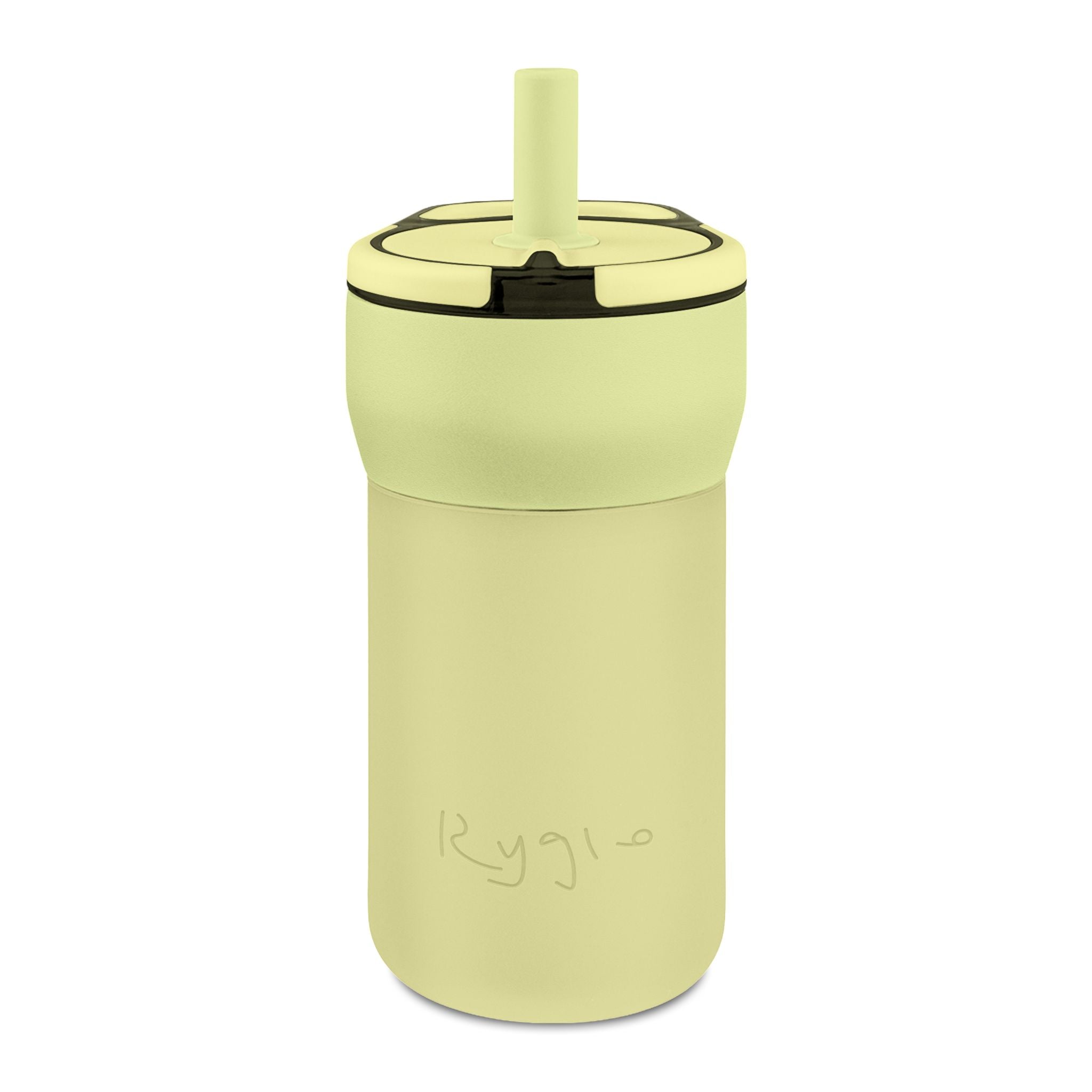 Kids 12oz Leakproof Straw Tumbler — Engraved Insulated Sippy Cup (Kid-Friendly)