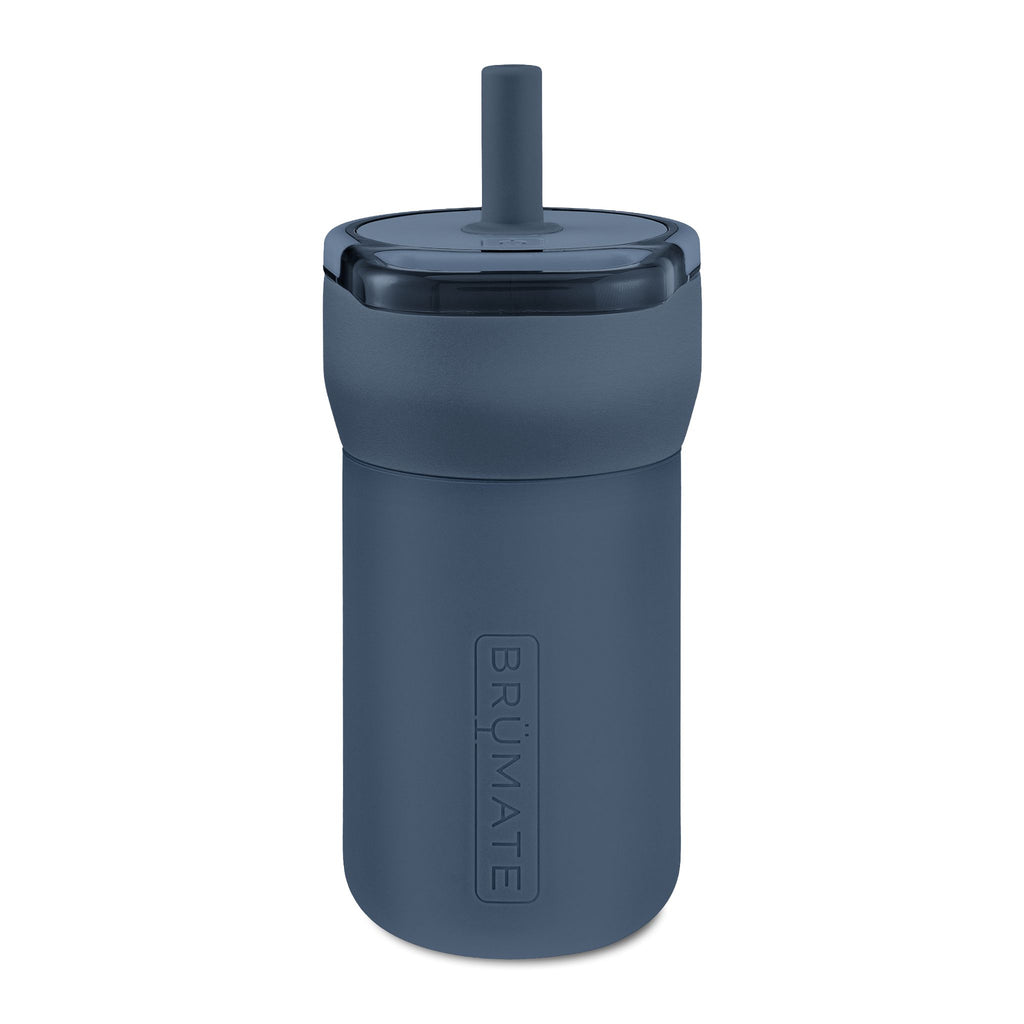 Kids 12oz Leakproof Straw Tumbler — Engraved Insulated Sippy Cup (Kid-Friendly)