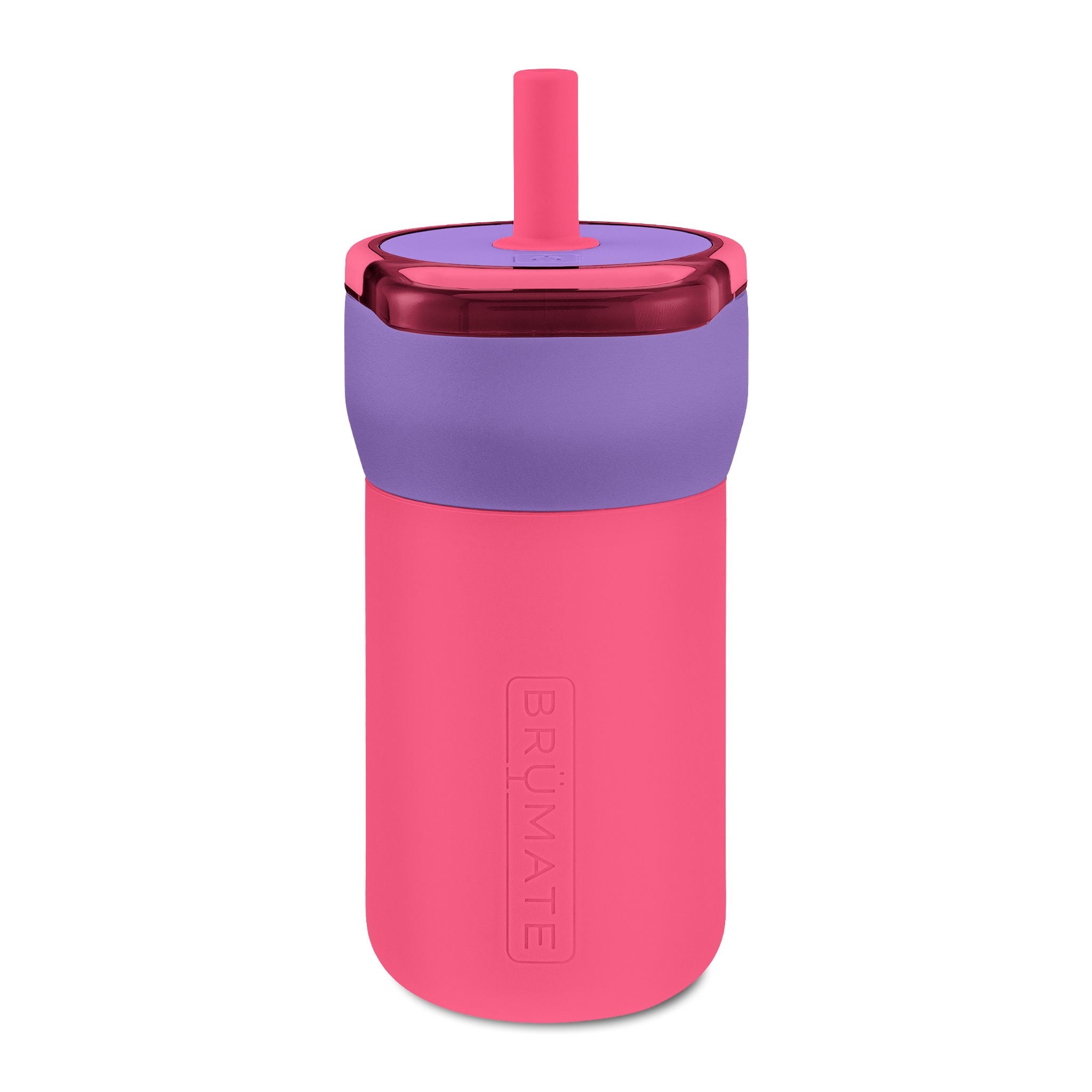 Kids 12oz Leakproof Straw Tumbler — Engraved Insulated Sippy Cup (Kid-Friendly)